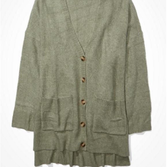 American Eagle Oversized Dreamspun Cardigan - Picture 3 of 3